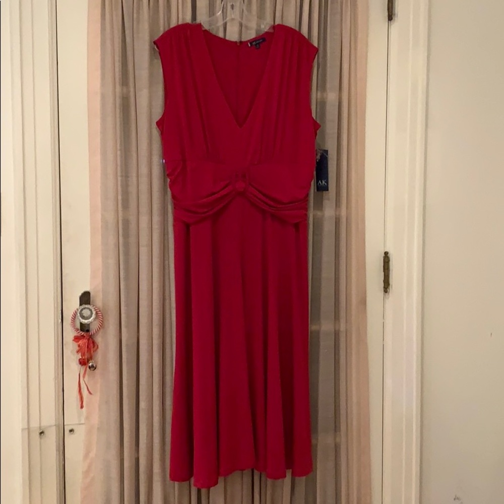 Brand New! Anne Klein Red Dress